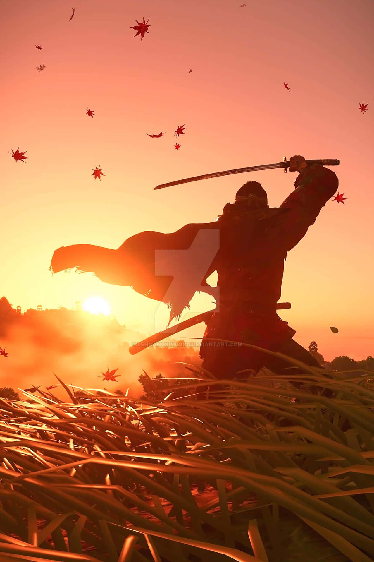 Ghost Of Tsushima iPhone Wallpaper HD 4k