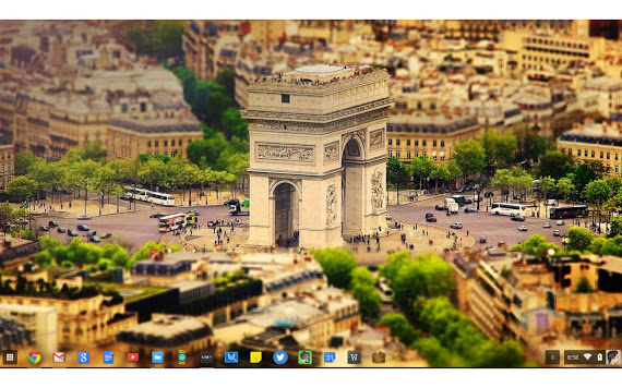 Bing Background Image As The Desktop Wallpaper On Your Chrome Os