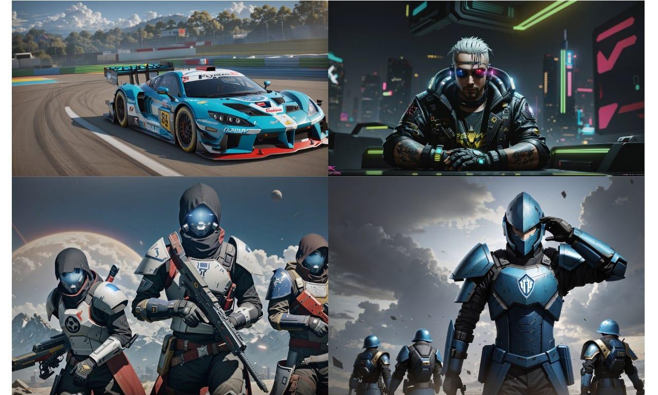 Create Unique And Stunning Gaming Desktop Wallpaper In 24hr By