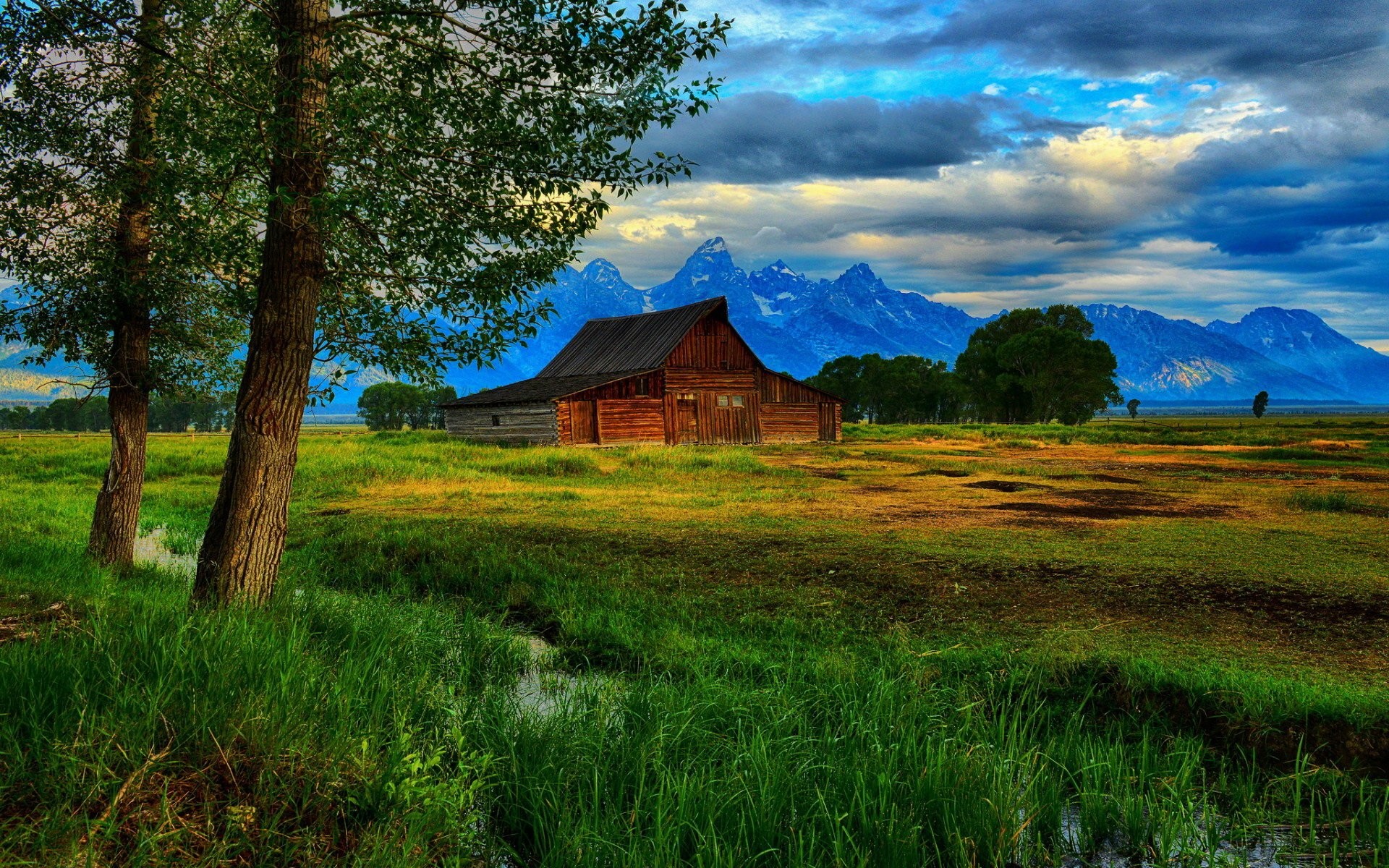 Farm And Wallpaper