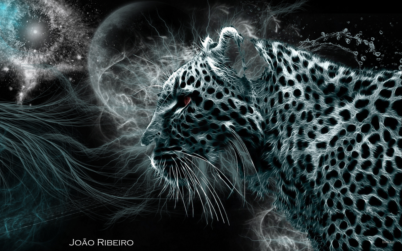 White Leopard By Dreamechocolat8