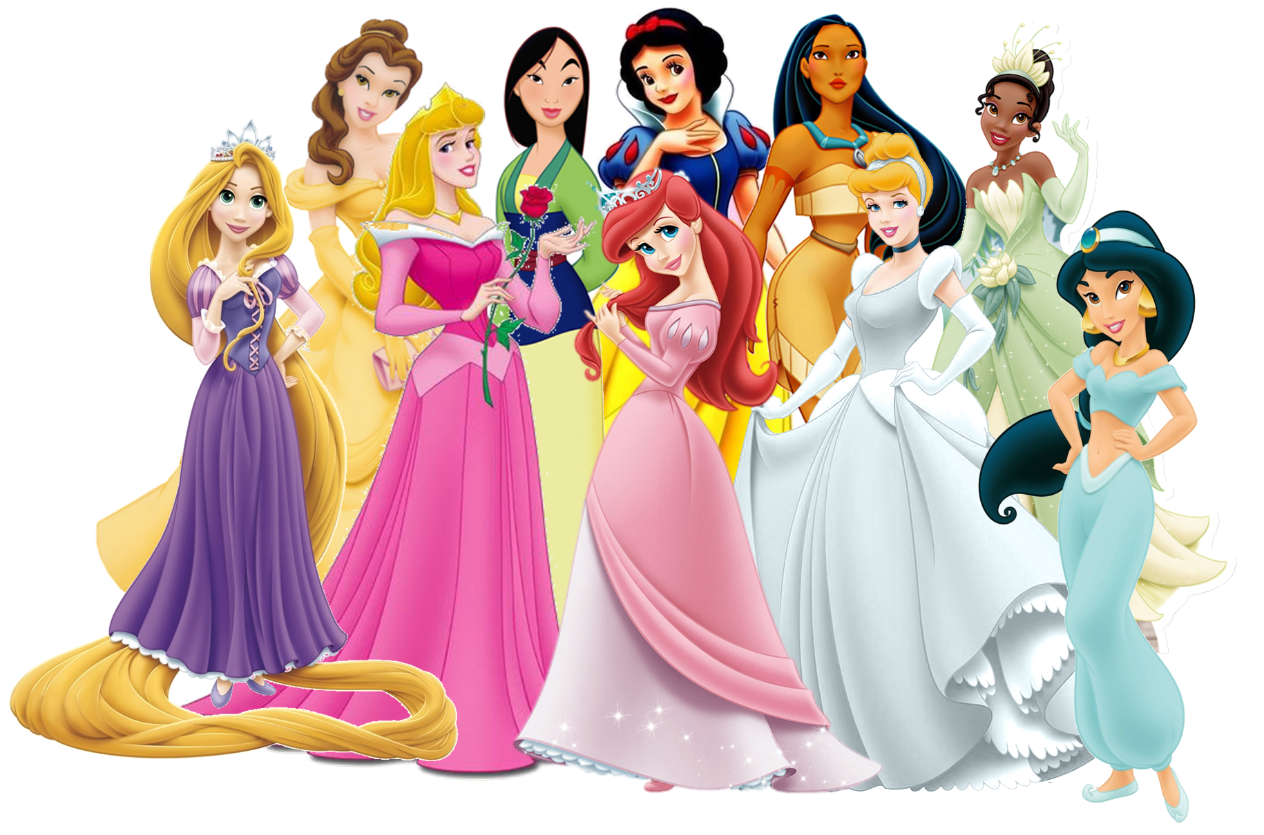 Disney Princess Characters Image Wallpaper