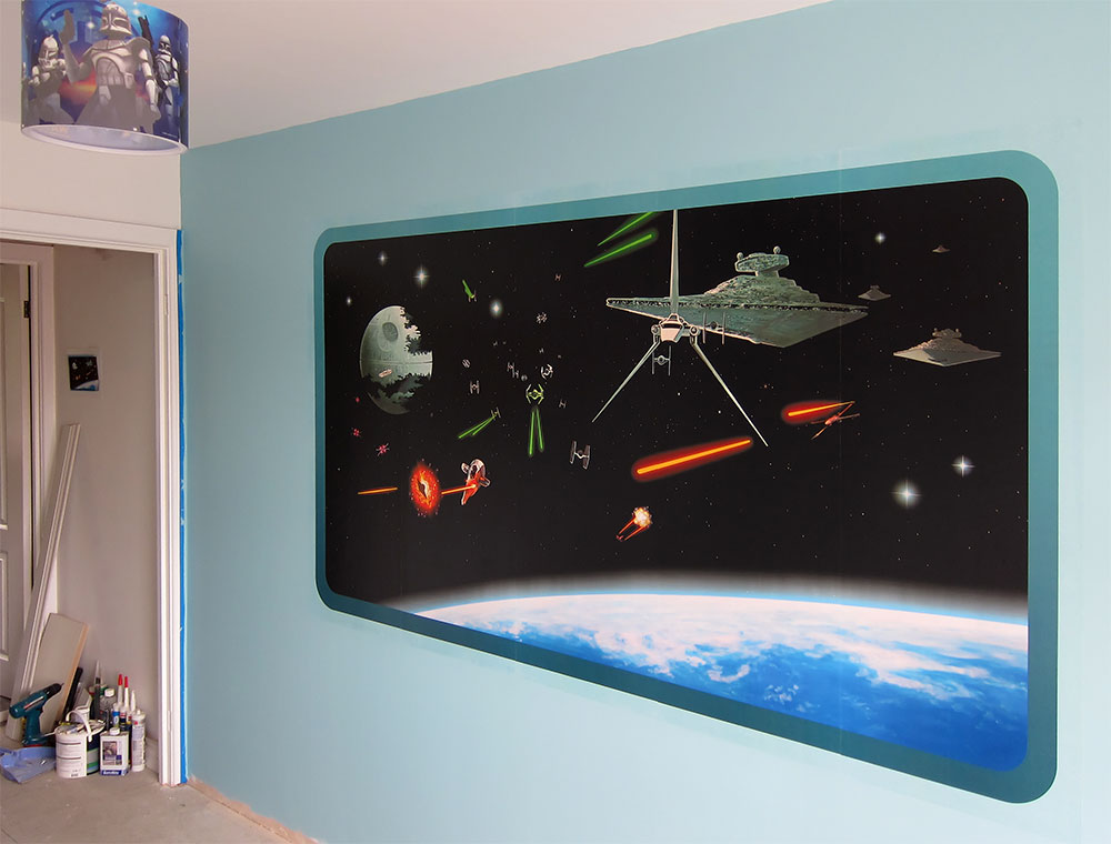 Star Wars Wallpaper Main Image Mural