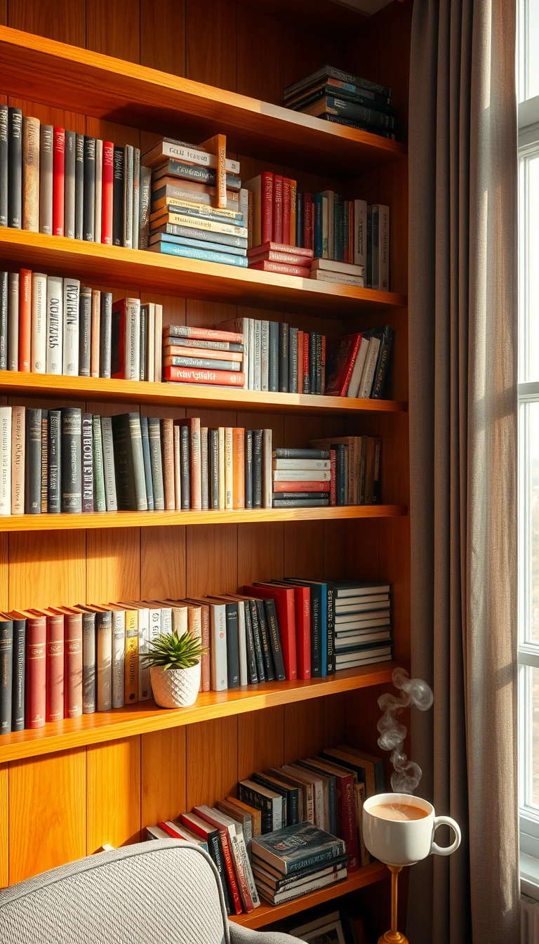 Wallpaper For Bookshelf