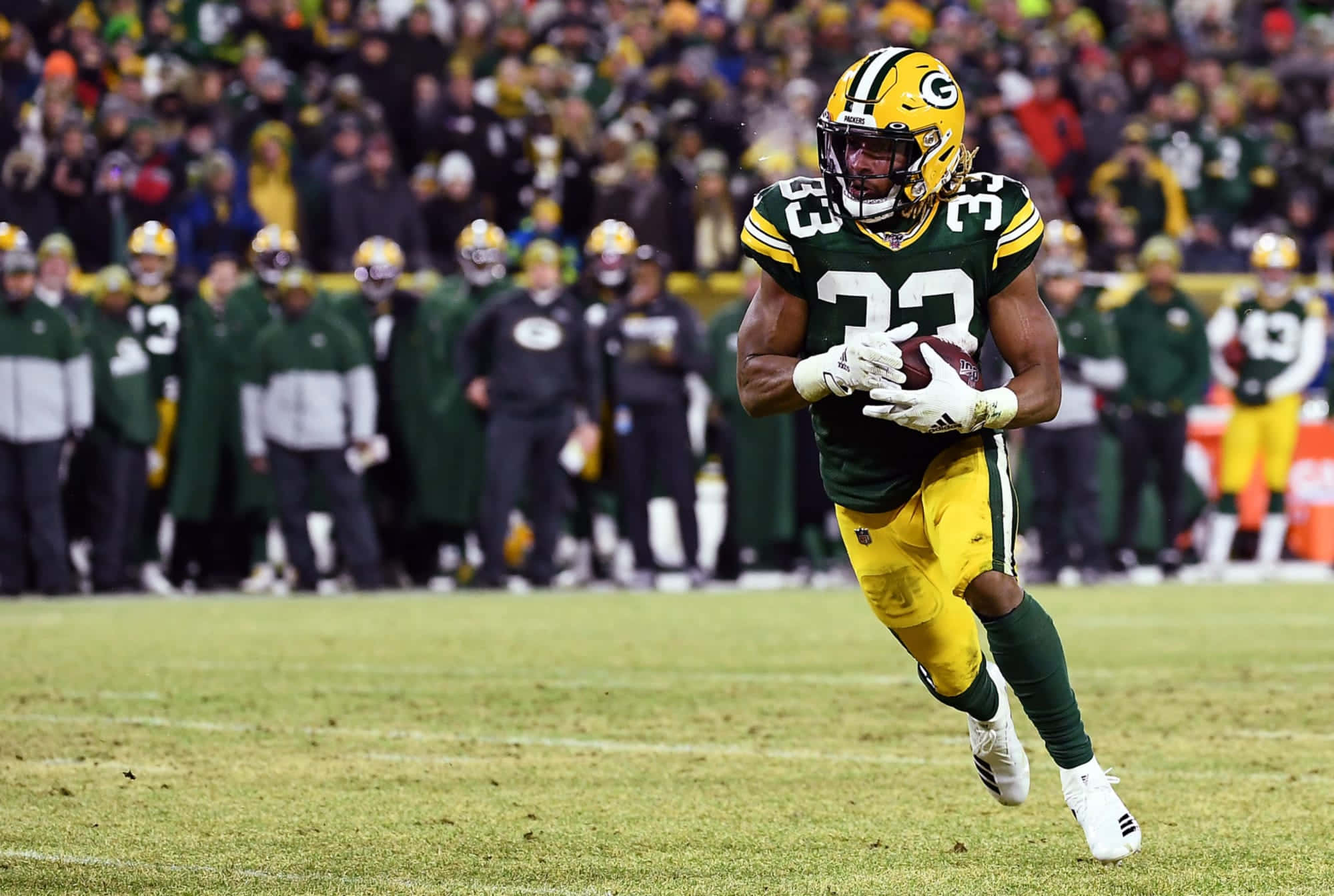 Aaron Jones X Wallpaper