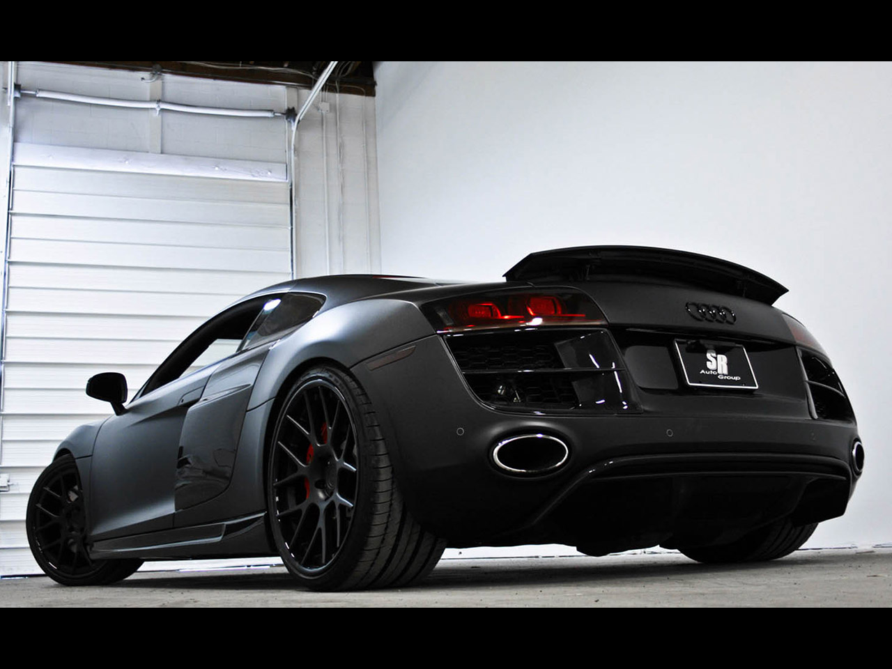 May At In Audi R8 Black Matte By Sr Auto Group