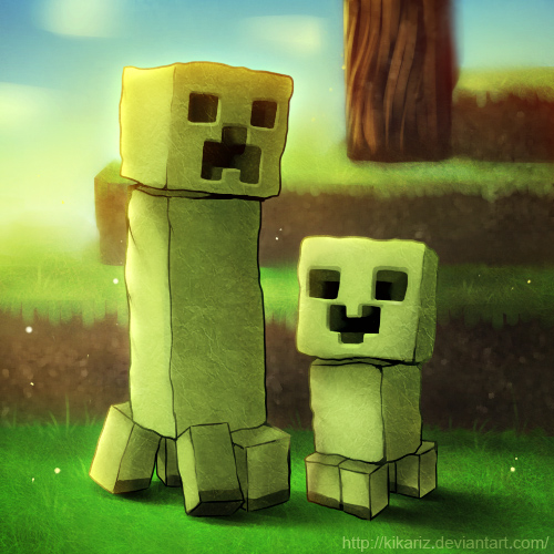 Anonymous Asked Why Are Creepers So Cute