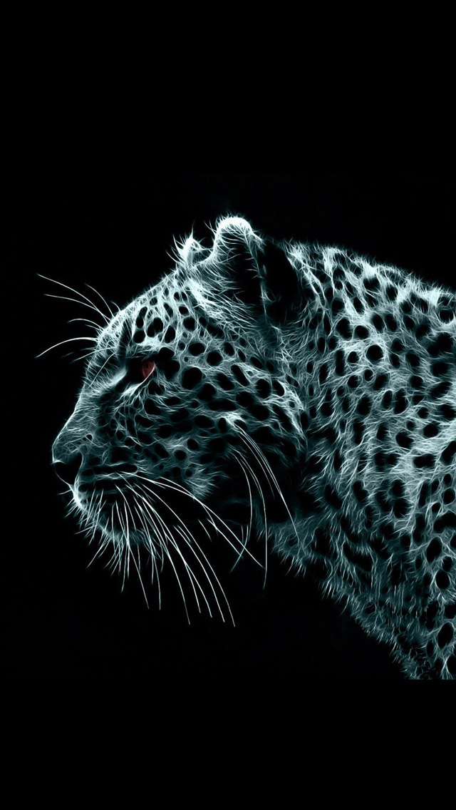 iPhone 5 wallpapers HD   Leopard 01 Backgrounds 640x1136