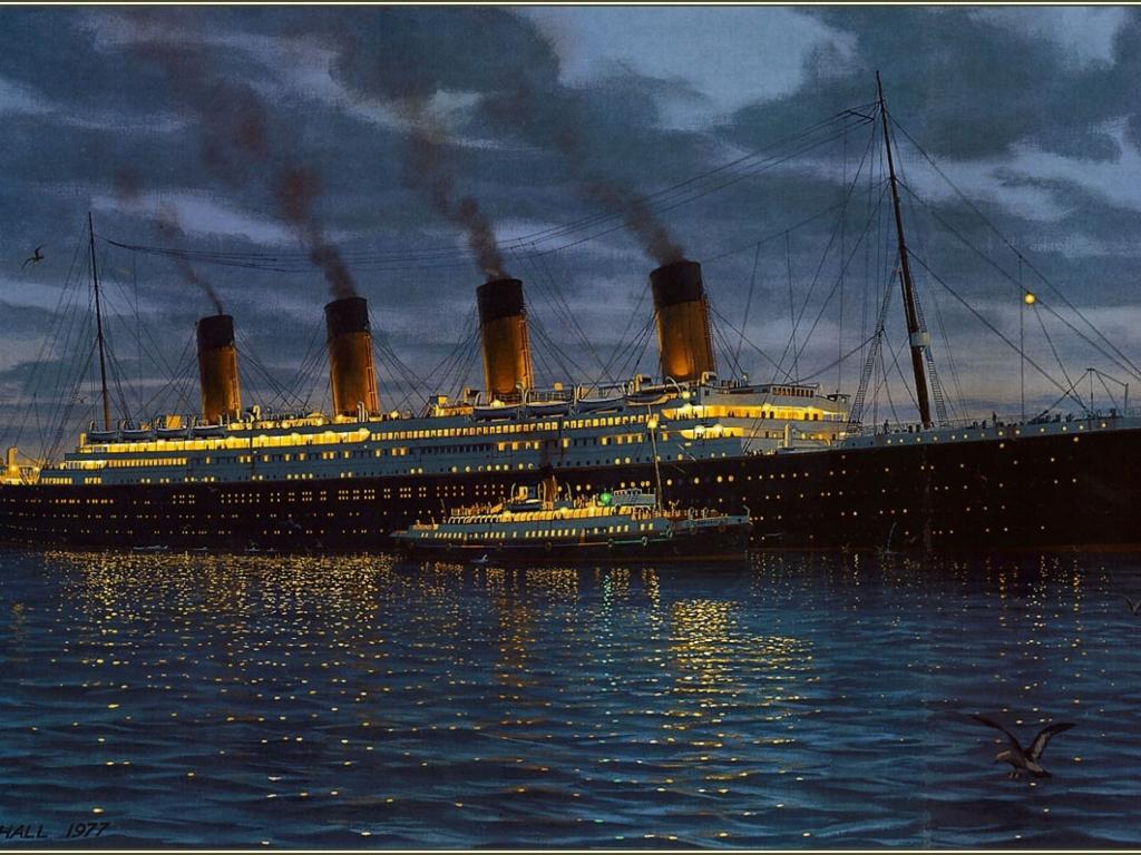 Titanic ships vehicles wallpaper 74025