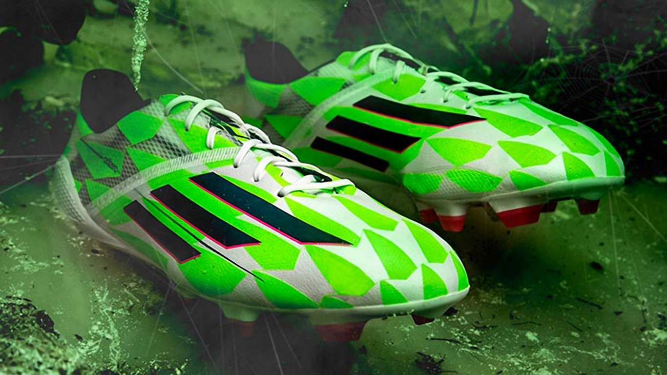 Adidas Green F50 Boots Football HD Wallpaper