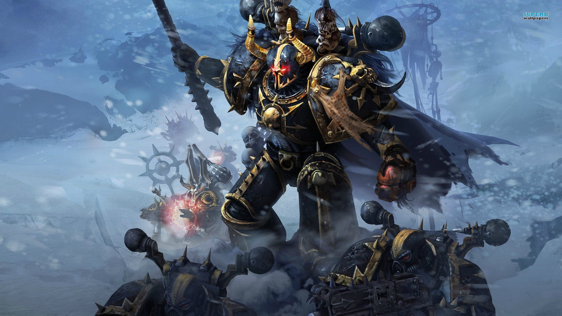 Chaos Space Marines Wallpaper Image