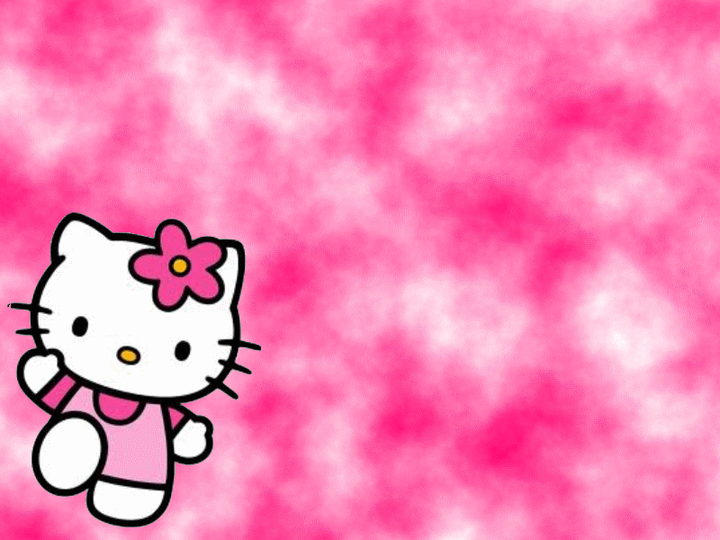 Pink Background Hello Kitty Wallpaper Start