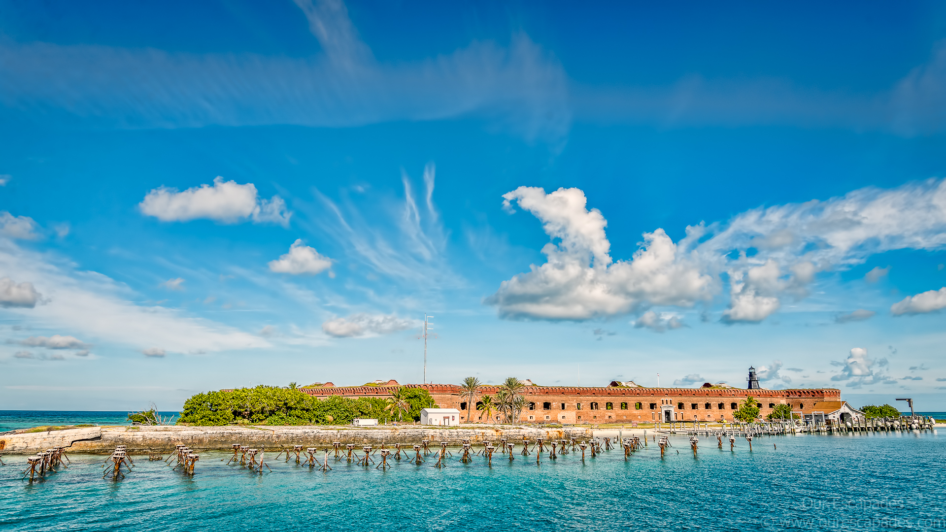 Fort Jefferson At Dry Tortugas Key West Florida