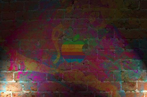 graffiti mac wallpaper with lights Flickr   Photo Sharing