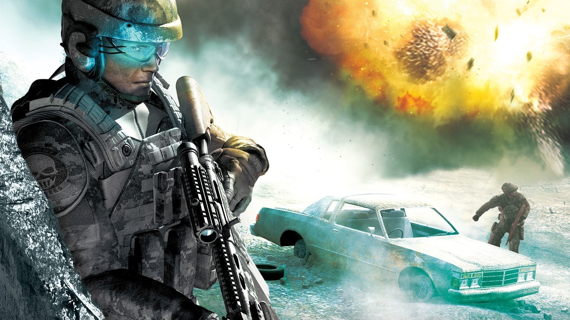 video Games Tom Clancys Ghost Recon Advanced Warfighter Soldier 1920x1080