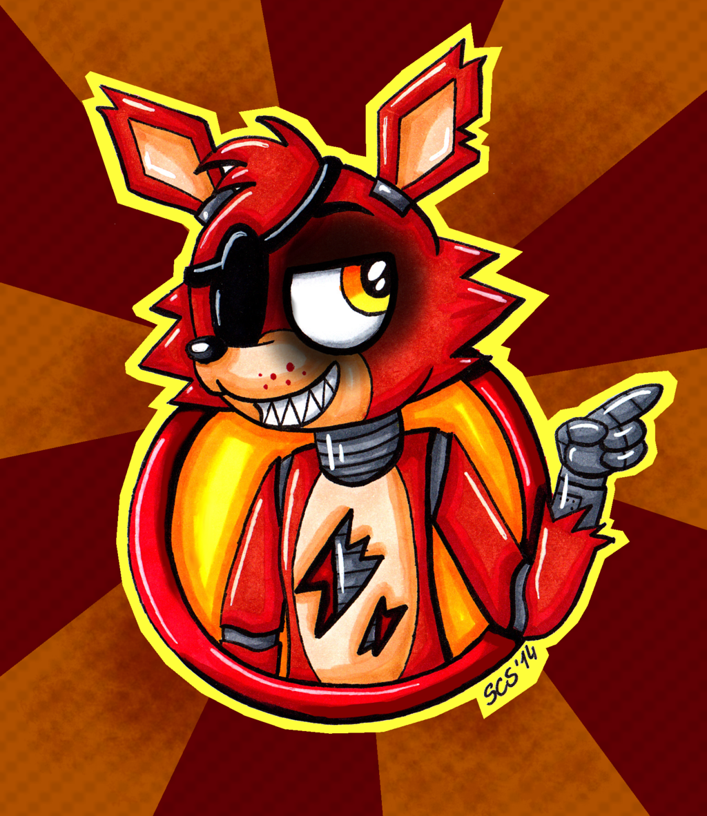 Foxy The Pirate Fox By Spacecat Studios D7yp89d Png