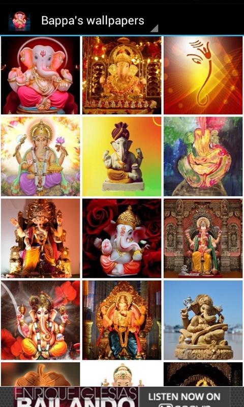 ganesh bappa hd wallpapers this application contains lord ganesha hd