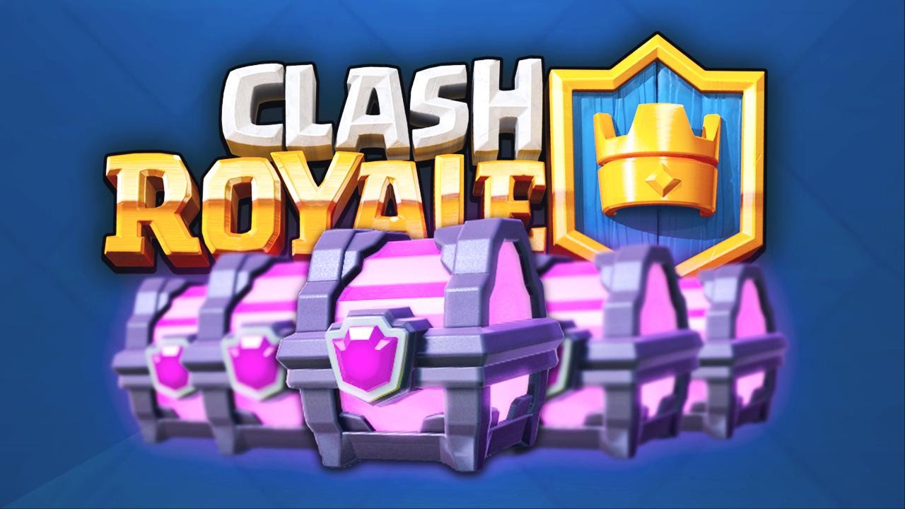 clash royale super magical chest opening