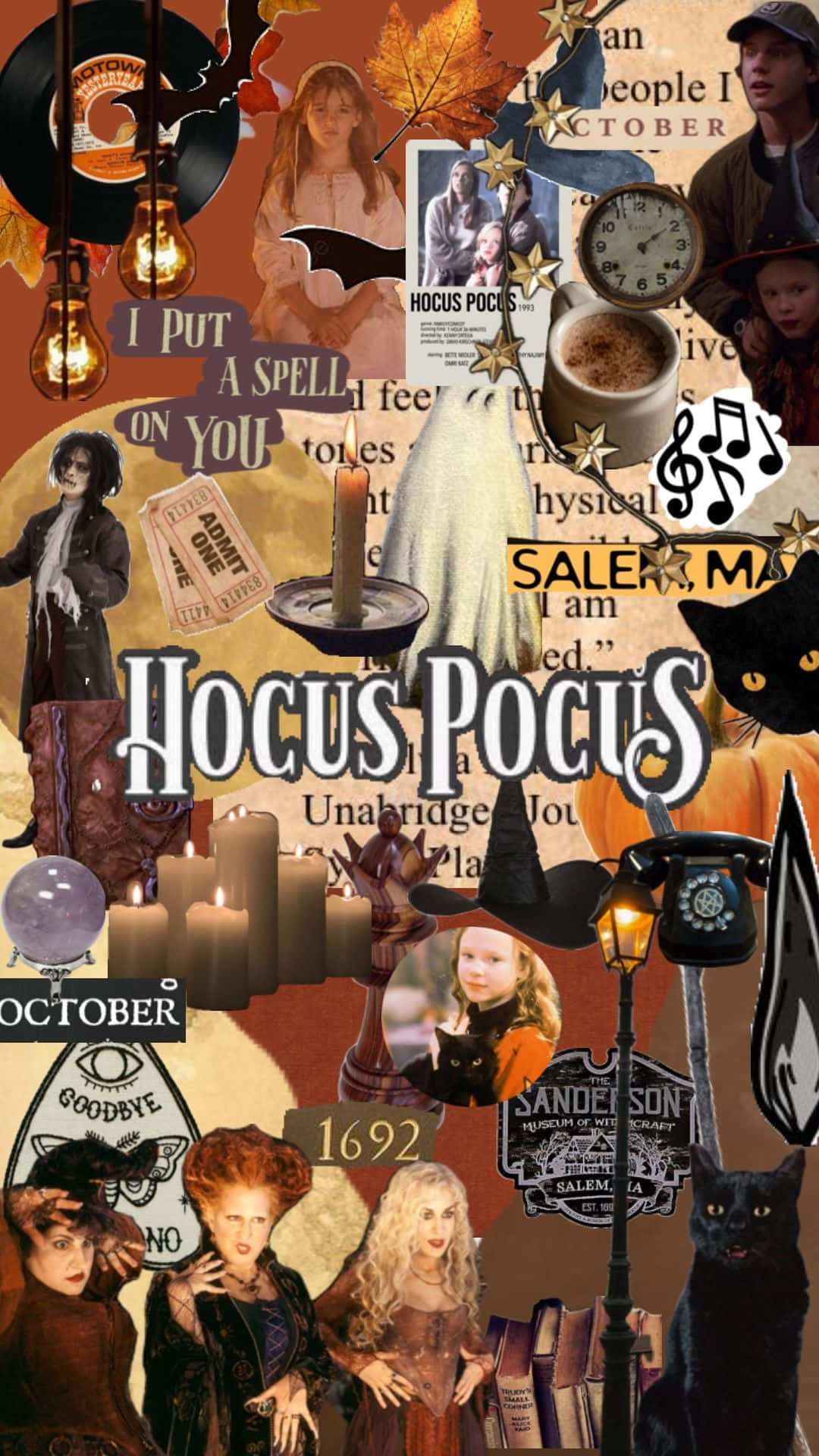 Hocus Pocus Aesthetic Wallpaper