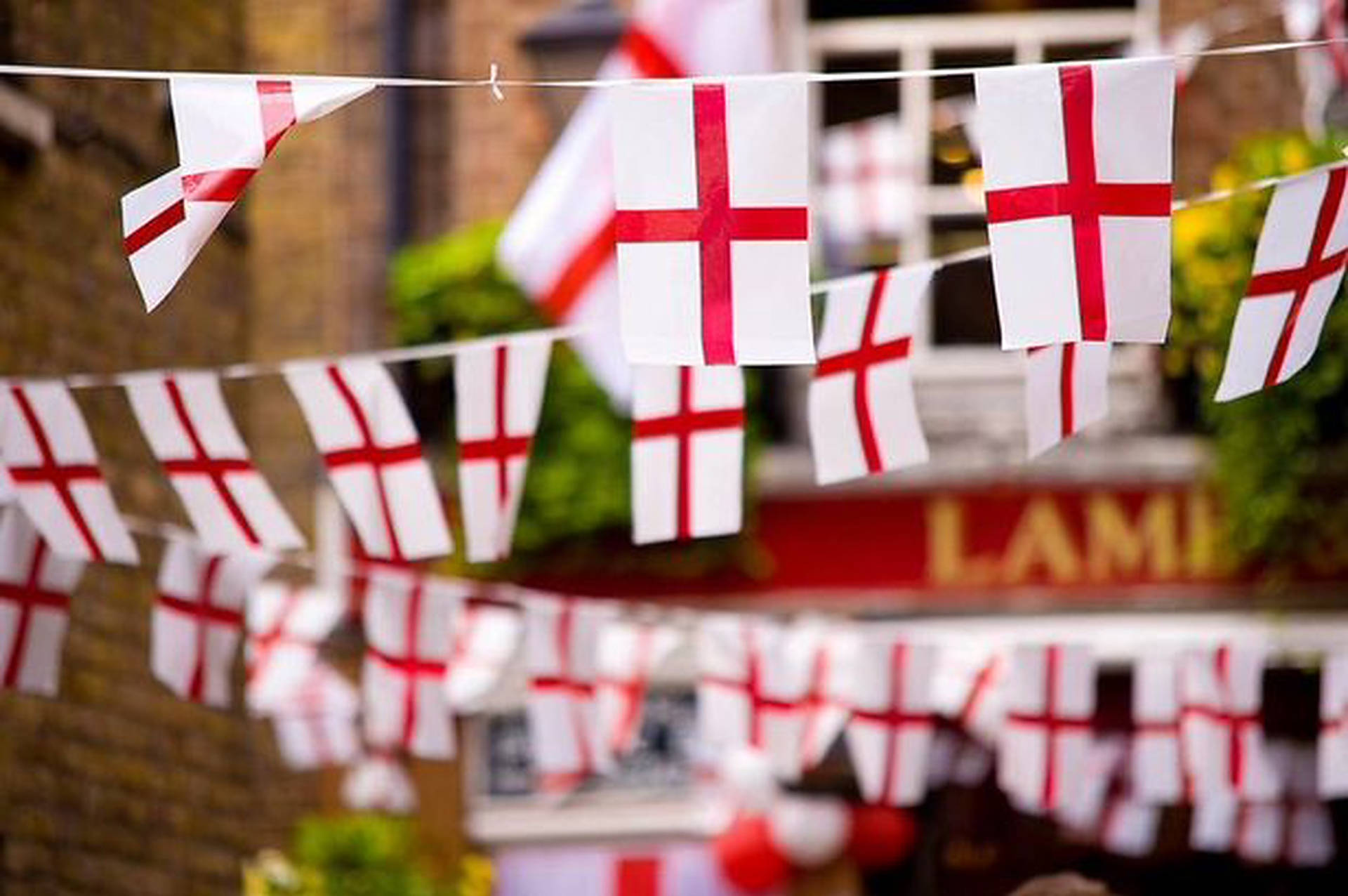 England Flag Wallpaper