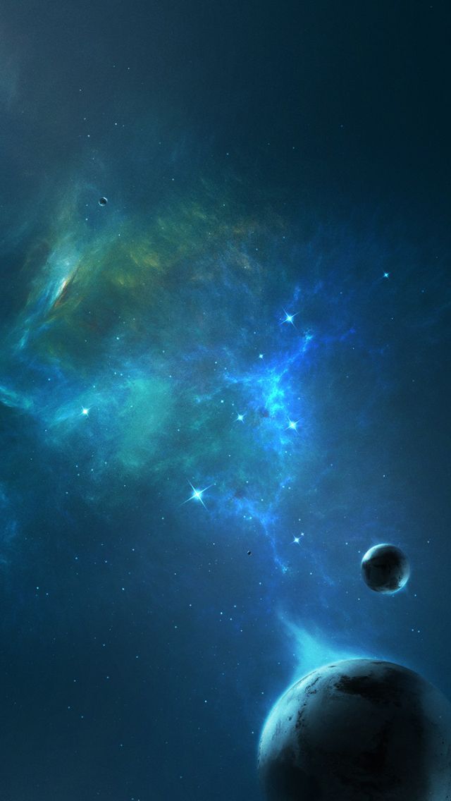 Outer space planets iPhone 5s Wallpaper Download more in http