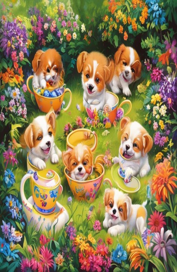 Teacup Puppies Wallpaper