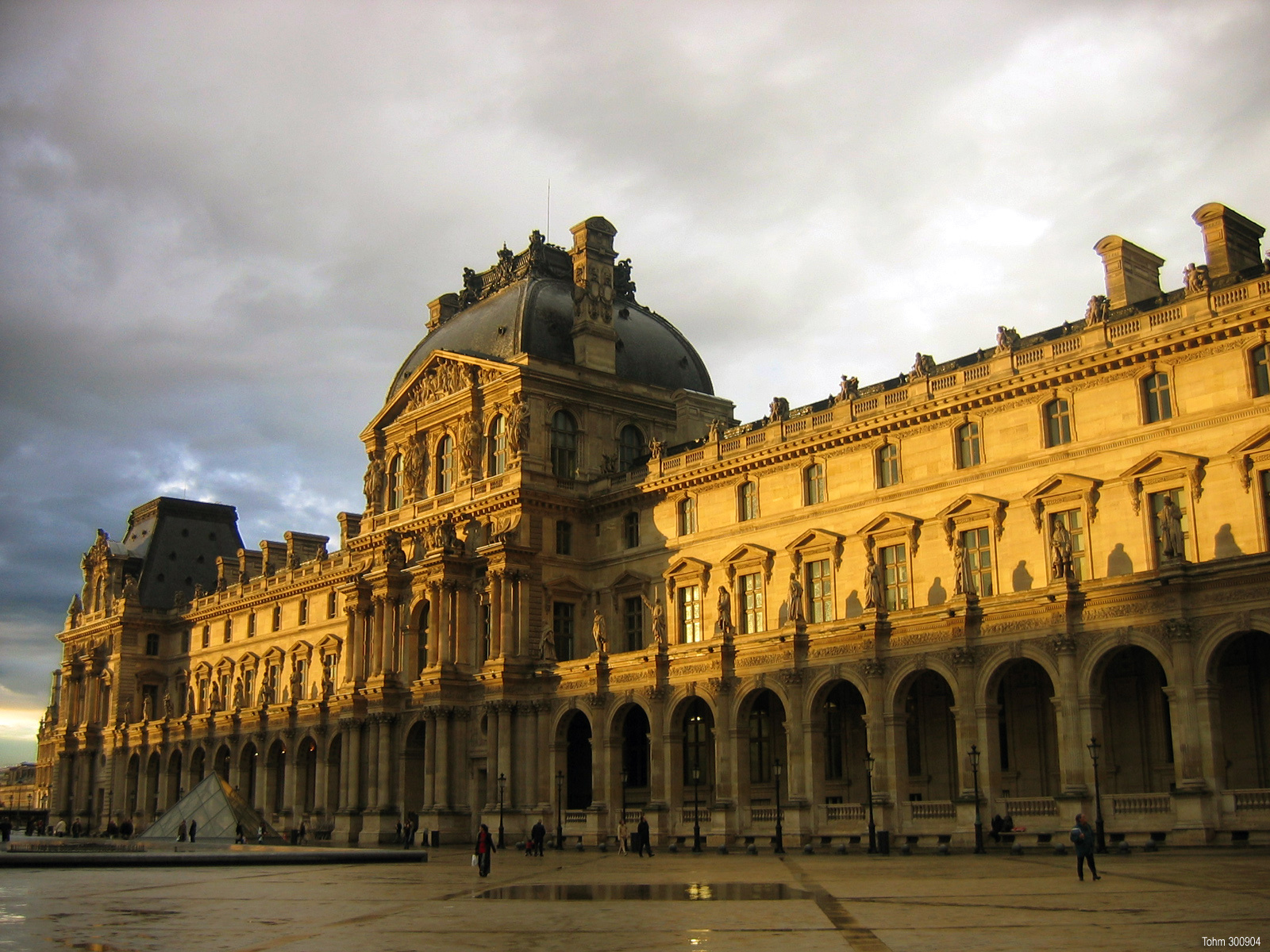 🔥 Free Download Sunshower At The Louvre By tohm5888 Caedes Desktop ...