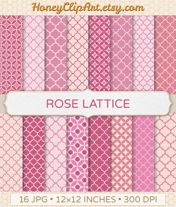 🔥 [48+] Pink Quatrefoil Wallpaper WallpaperSafari