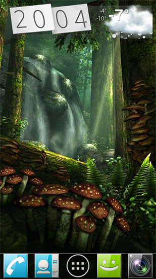 Forest HD Live Wallpaper For Android