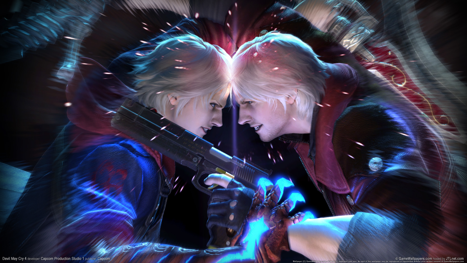 Game Devil May Cry 5  Nero Vergil Dante Wallpaper Poster 24 x 14 inches