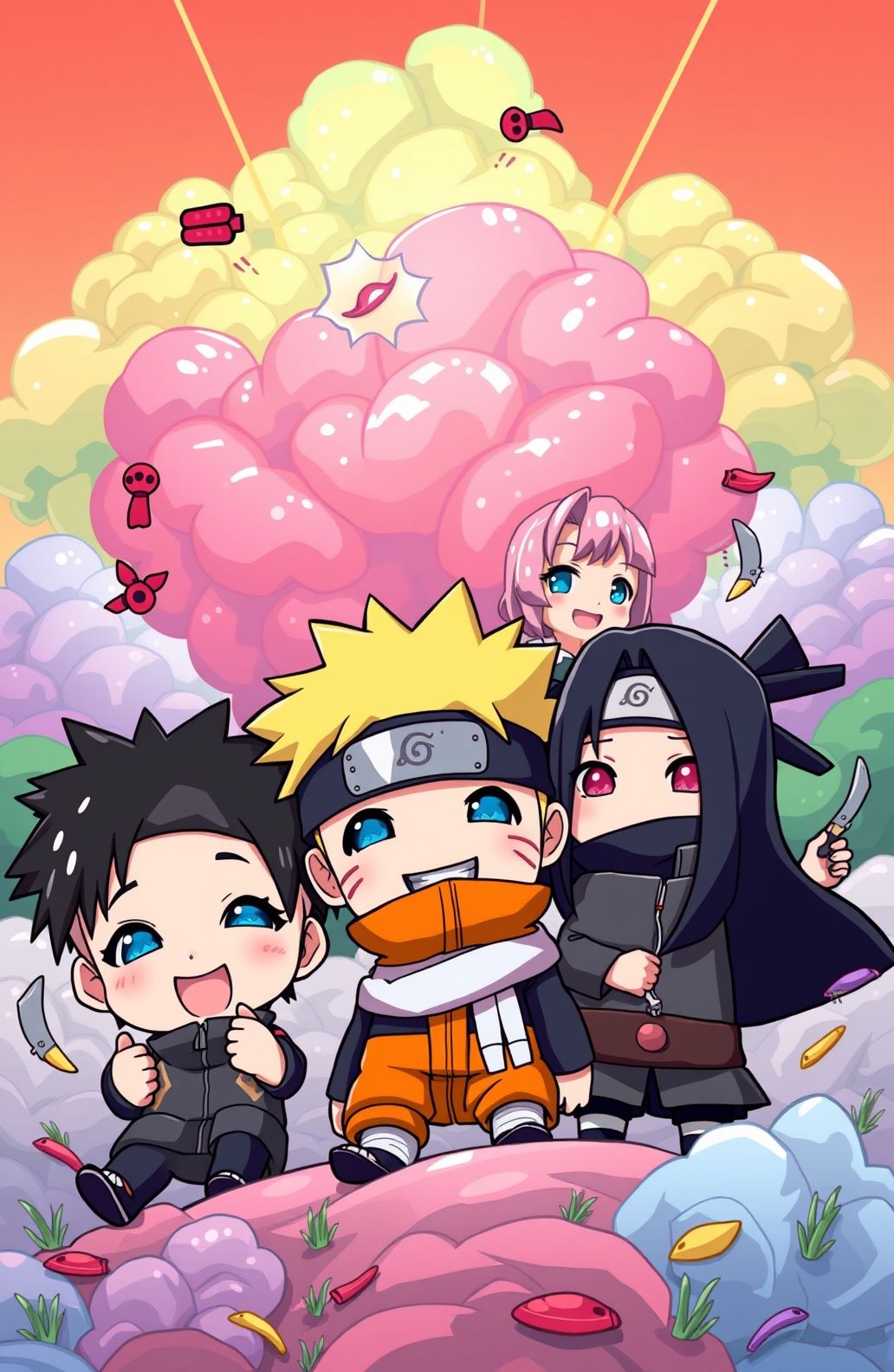 Naruto Chibi Wallpaper