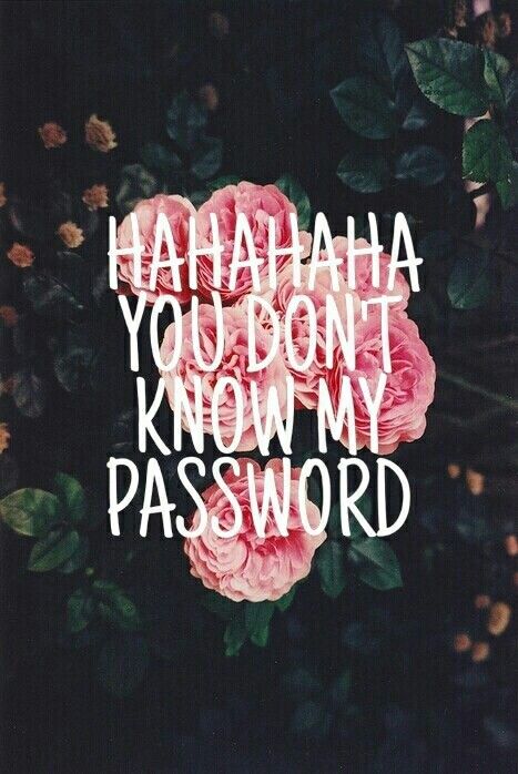 1000 images about HAHA YOU DONT KNOW MY PASSWORD on