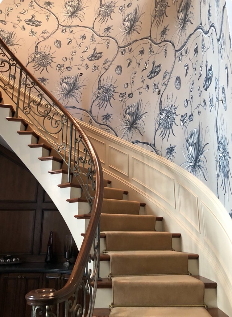 Beautiful Monumental Scale Wallpaper From Zoffany The Modernized