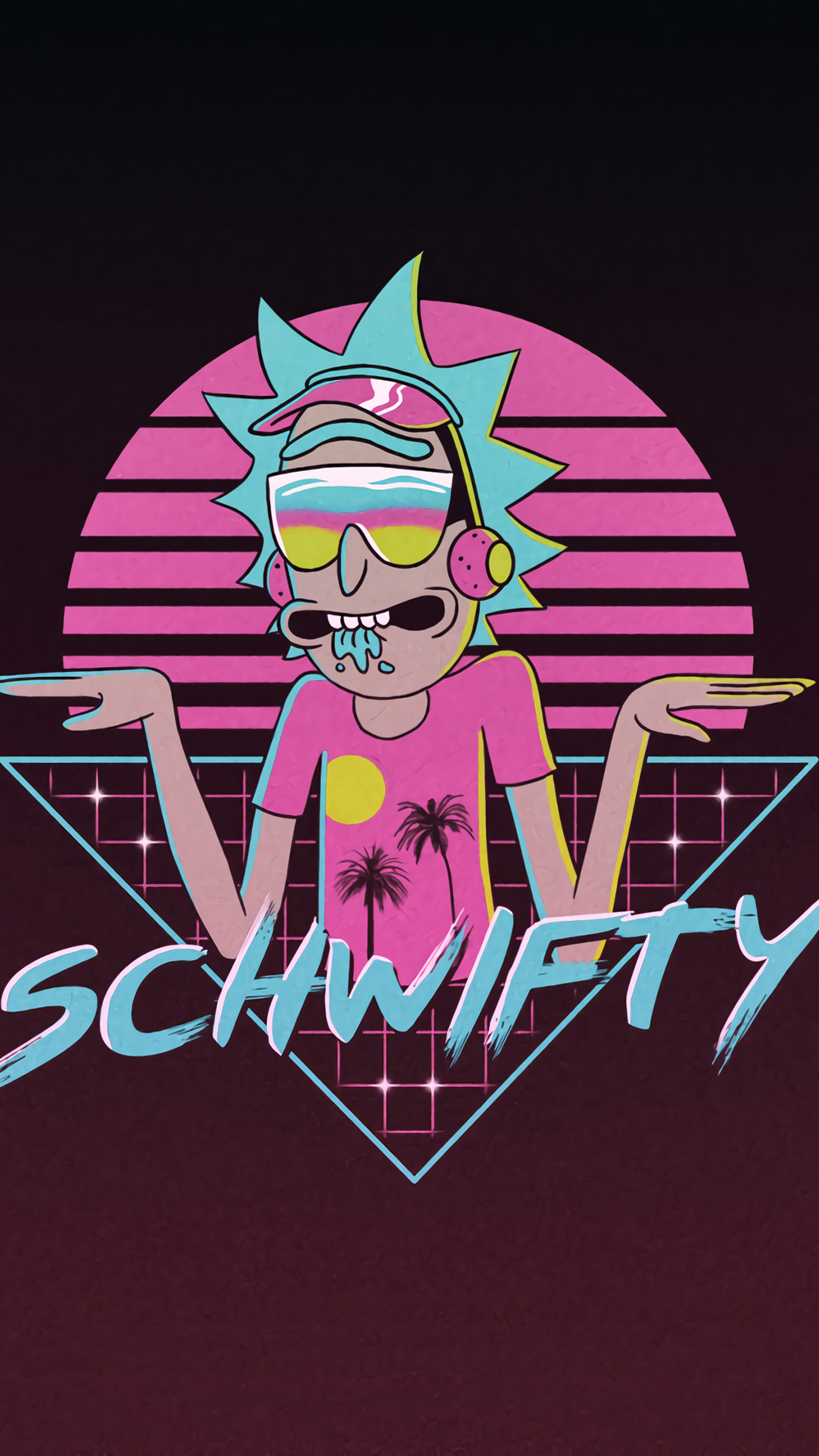 Schwifty Rick Sanchez 4k HD Wallpaper