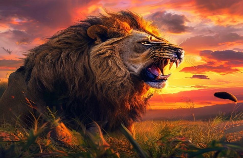 Lion Roar Wallpaper