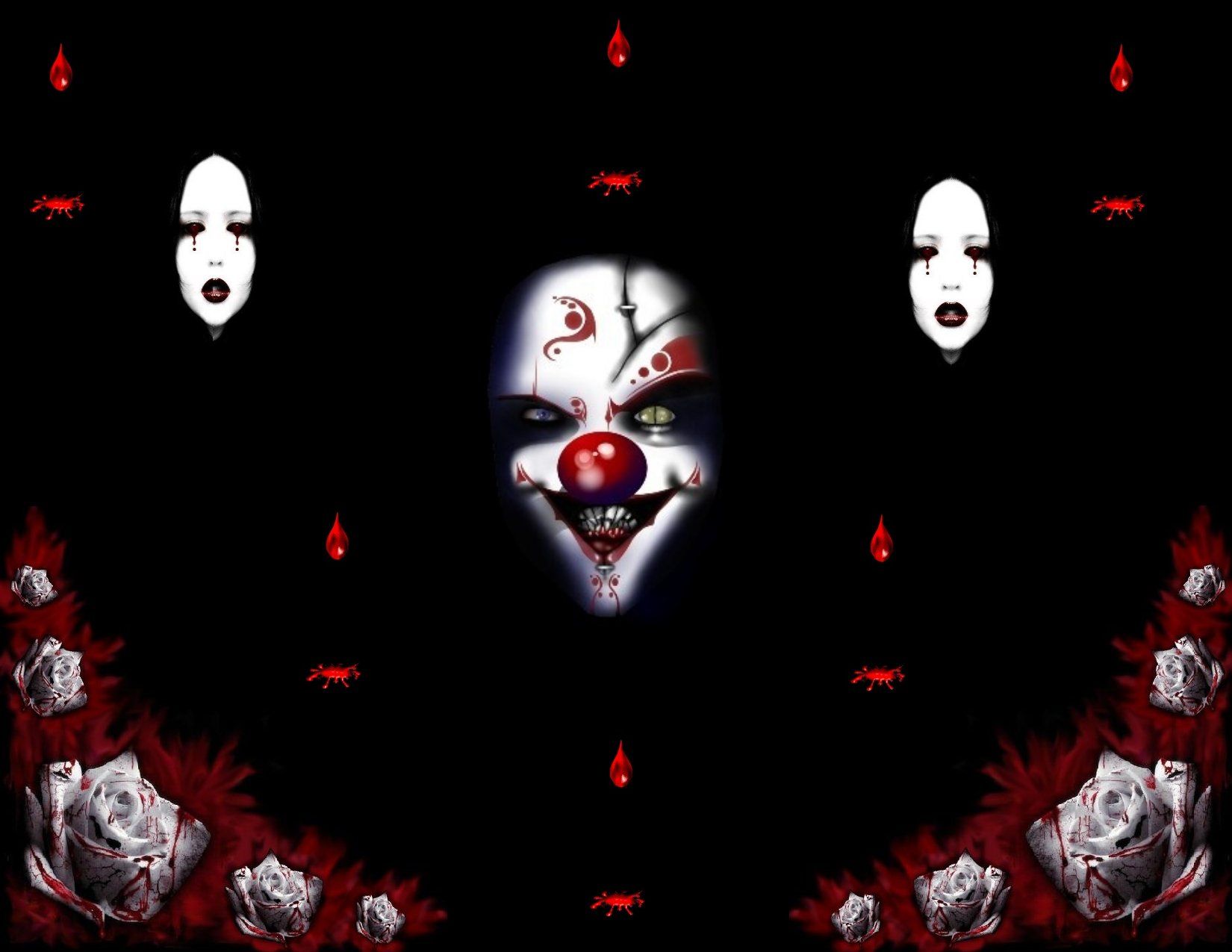 Evil Clown Wallpaper