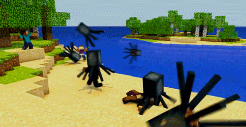Time For Minecraft Gif Image Spam By Personqwer