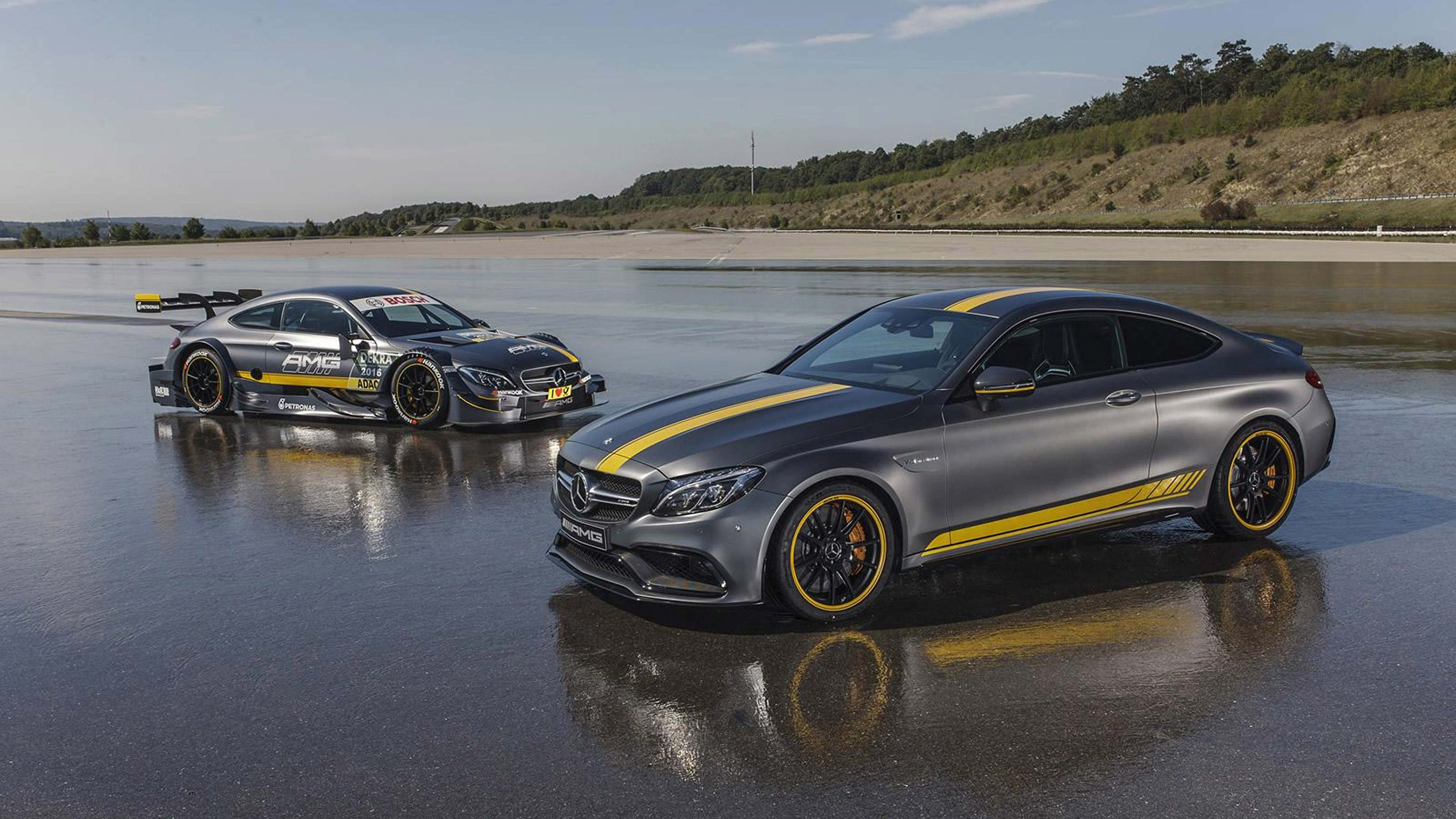  Download Mercedes Amg C63 Coupe 4k Dual Screen Wallpaper HD by 