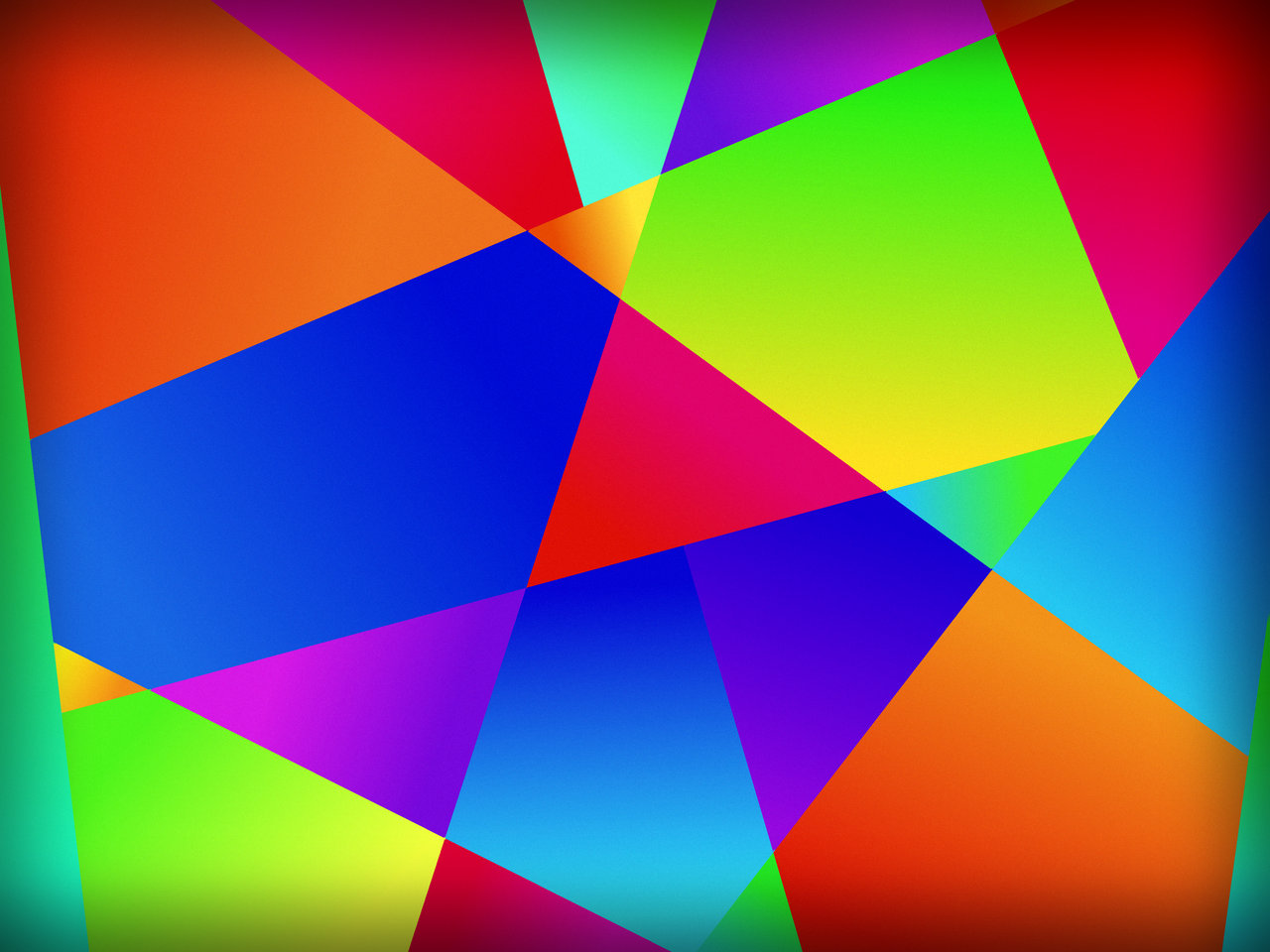 Colorful Polygon Wallpaper By Mfoulks3200 Customization