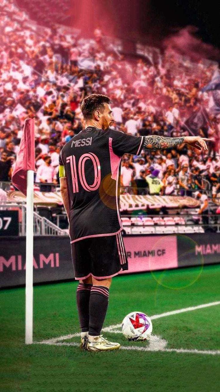 Messi Inter Miami Wallpaper in Lionel messi wallpapers