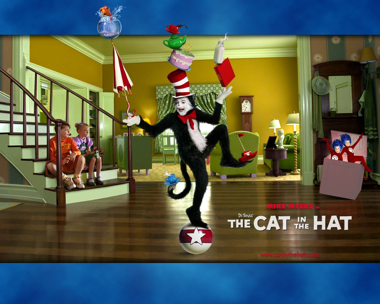 Dr Seuss The Cat In The Hat Computer Wallpapers Desktop Backgrounds