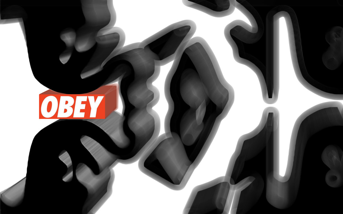 Obey Wallpaper Bit