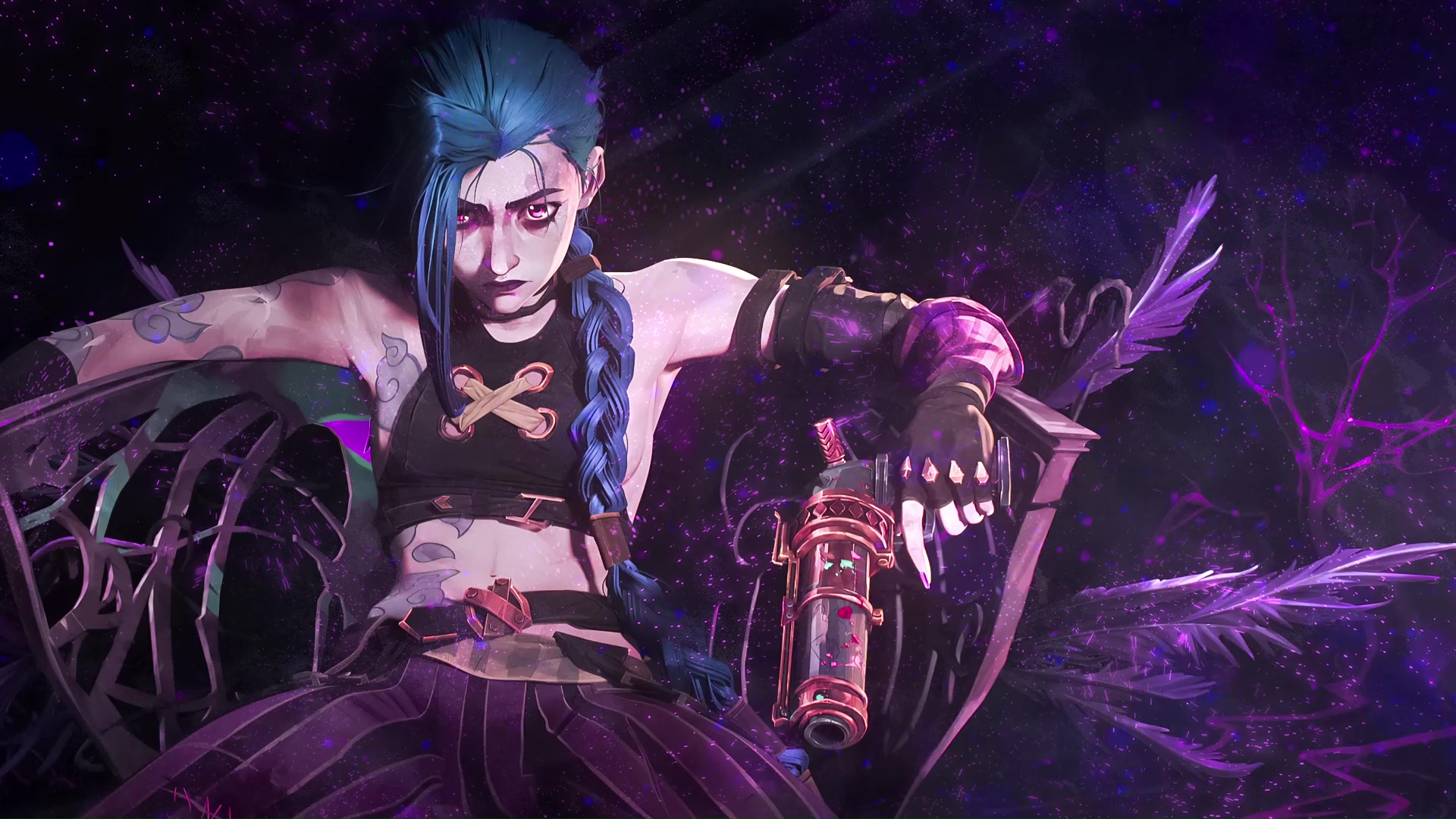 Jinx Arcane Live Wallpaper
