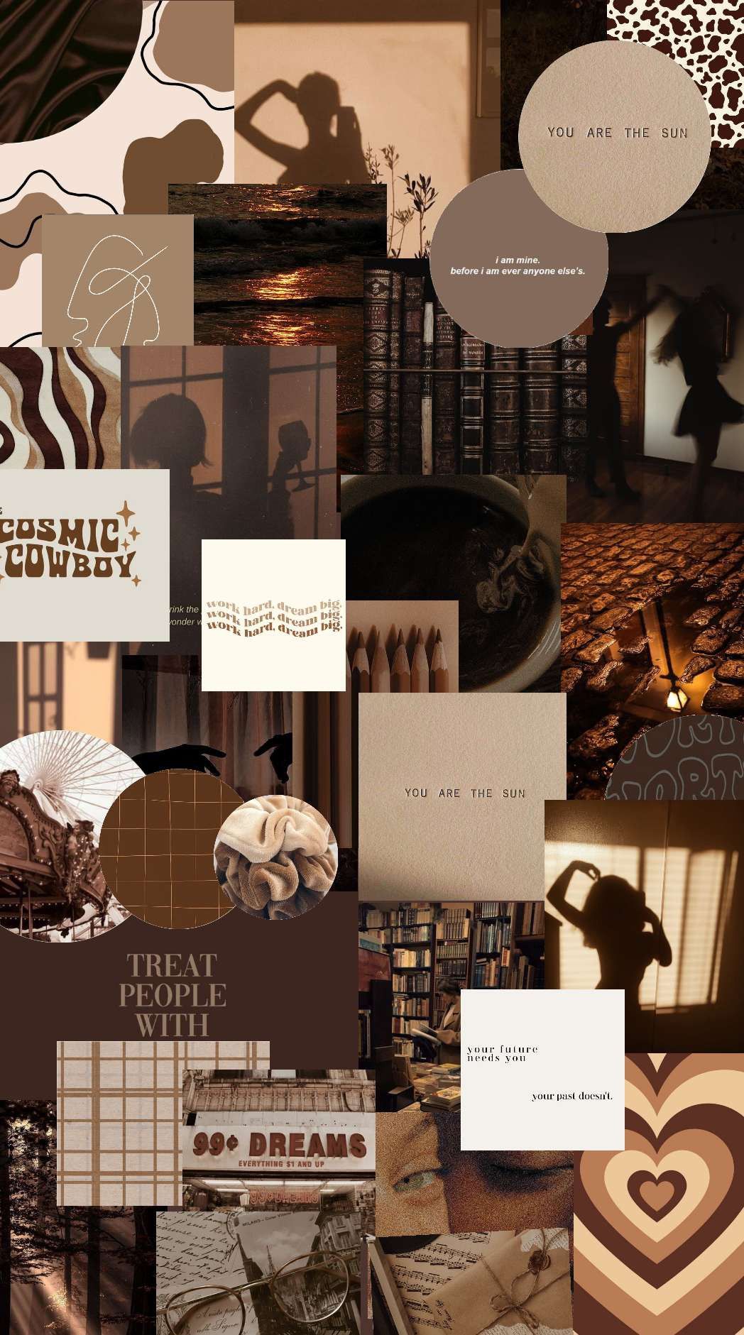 Brown Aesthetic Wallpaper