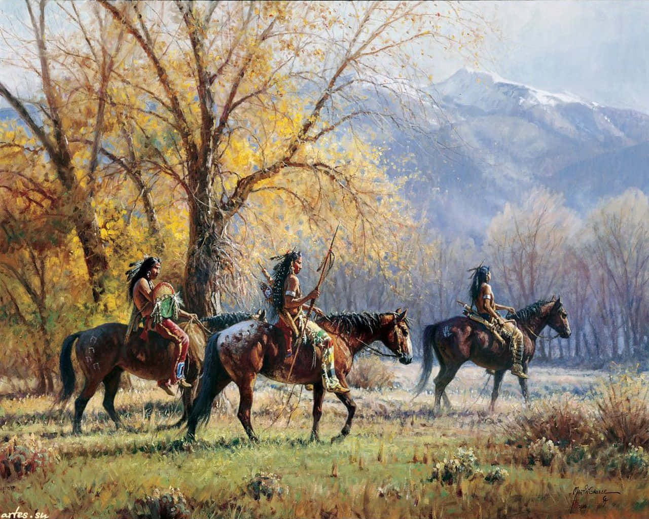 Native American Indian Wallpaper