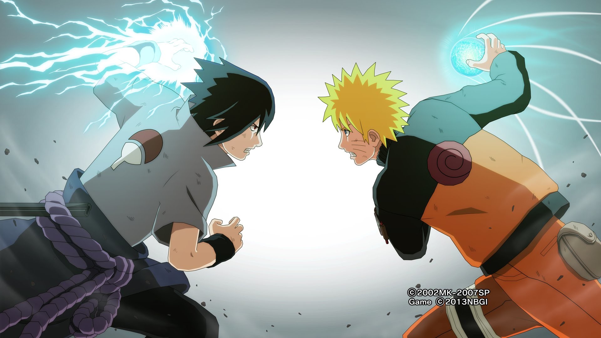 Naruto Vs Sasuke HD Wallpaper