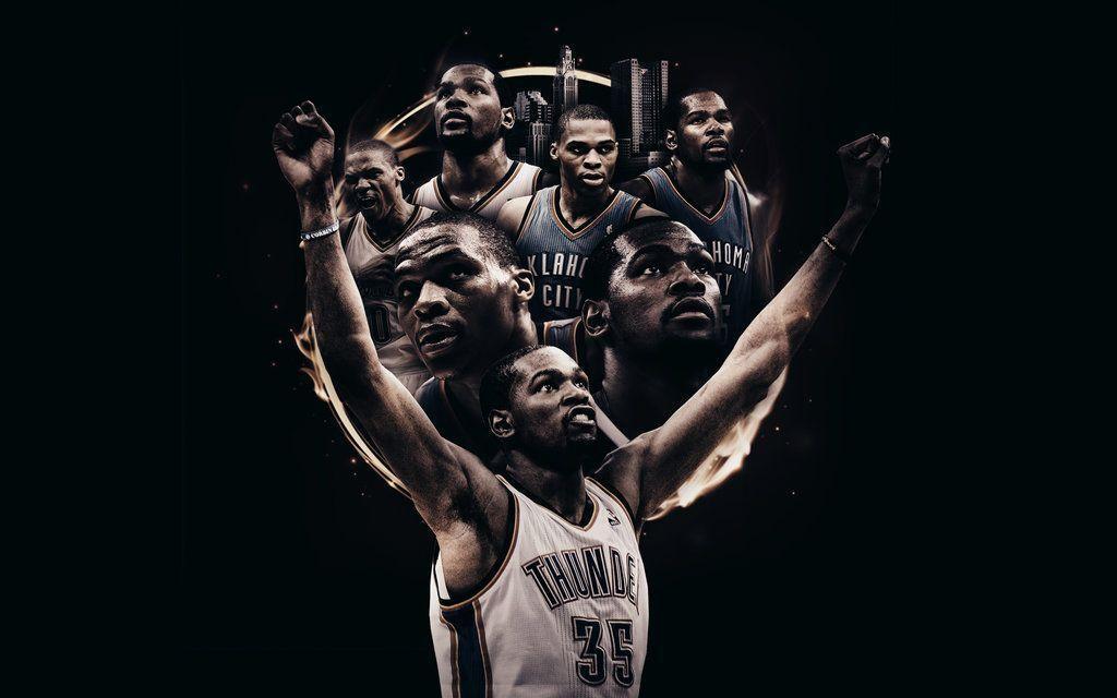Kevin Durant And Russell Westbrook Wallpaper