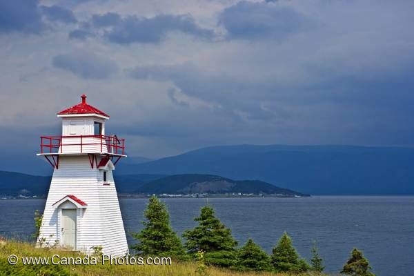 Woody Point Lighthouse Gros Morne Newfoundland Photo Travel Idea