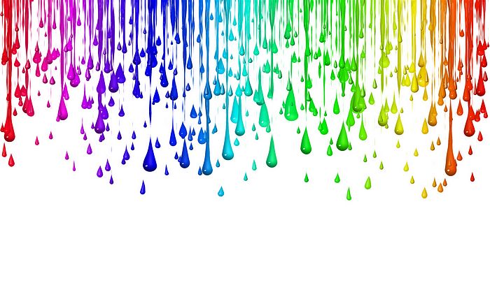 Colorful Paint Drops Rainbow Colorful Background Wallpapers Colorful