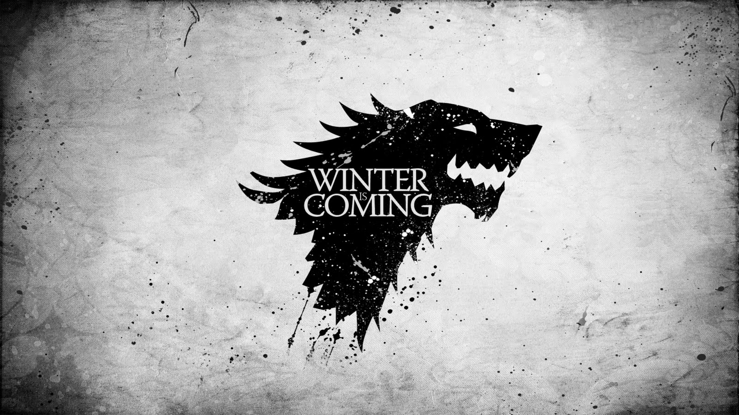 Wolves Monochrome Game Of Thrones Stark Winter Is Ing